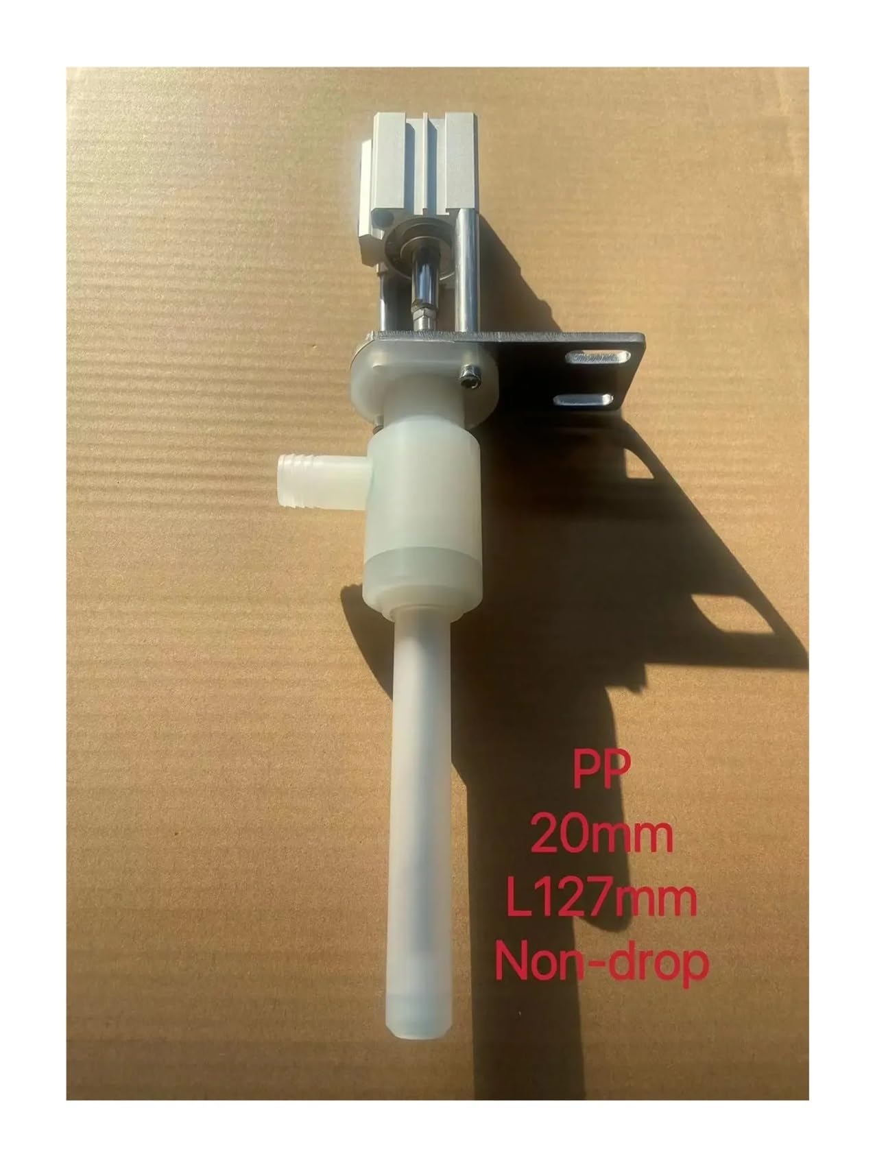 Válvula de llenado anticorrosión Máquina PP Boquilla alimentación nailon(11MM L110MM)