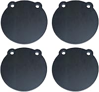 Vista 1 de Tactical Scorpion Gear AR500 Lote de 4 6 "x 1/4" de acero de tiro al blanco Gong corte láser