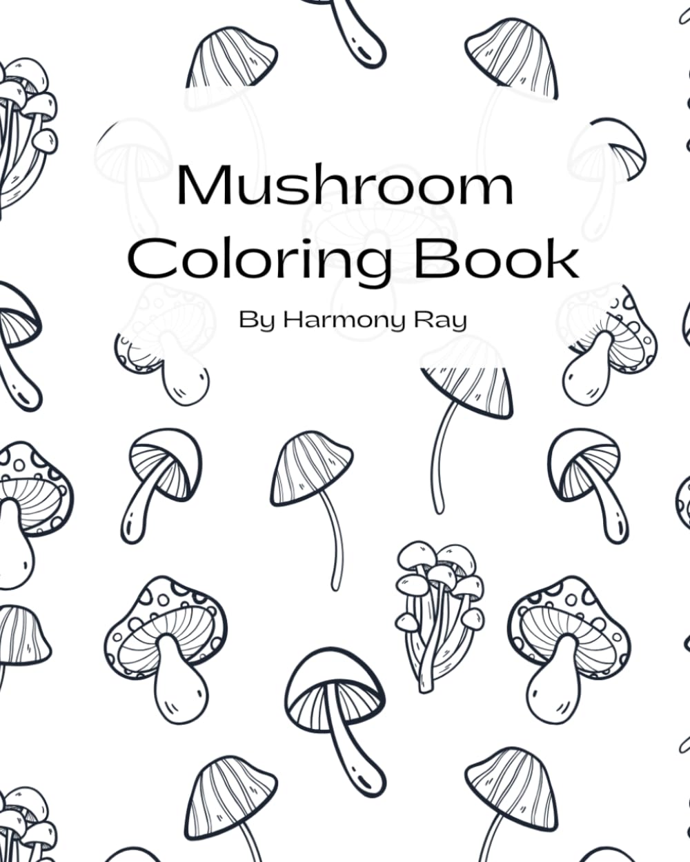 Mushroom Coloring Book