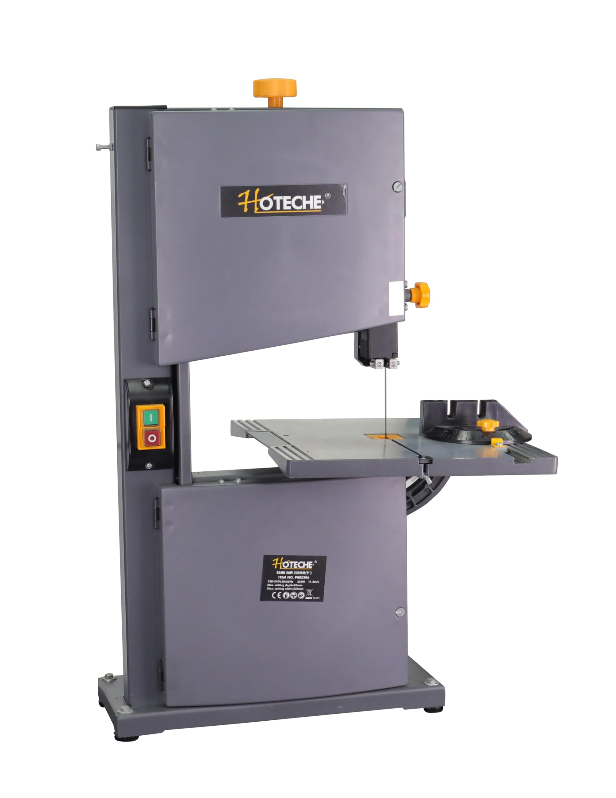Hoteche 230MM Band Saw with workbench and blade guard