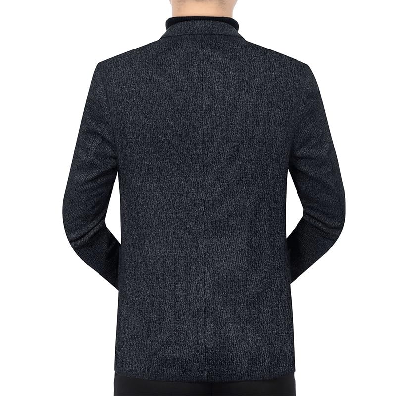 Men's Dark Gray Blazers Casual Slim Fit Sport Coats Two Button Lightweight Suit Jacket for Daily Party Business2
