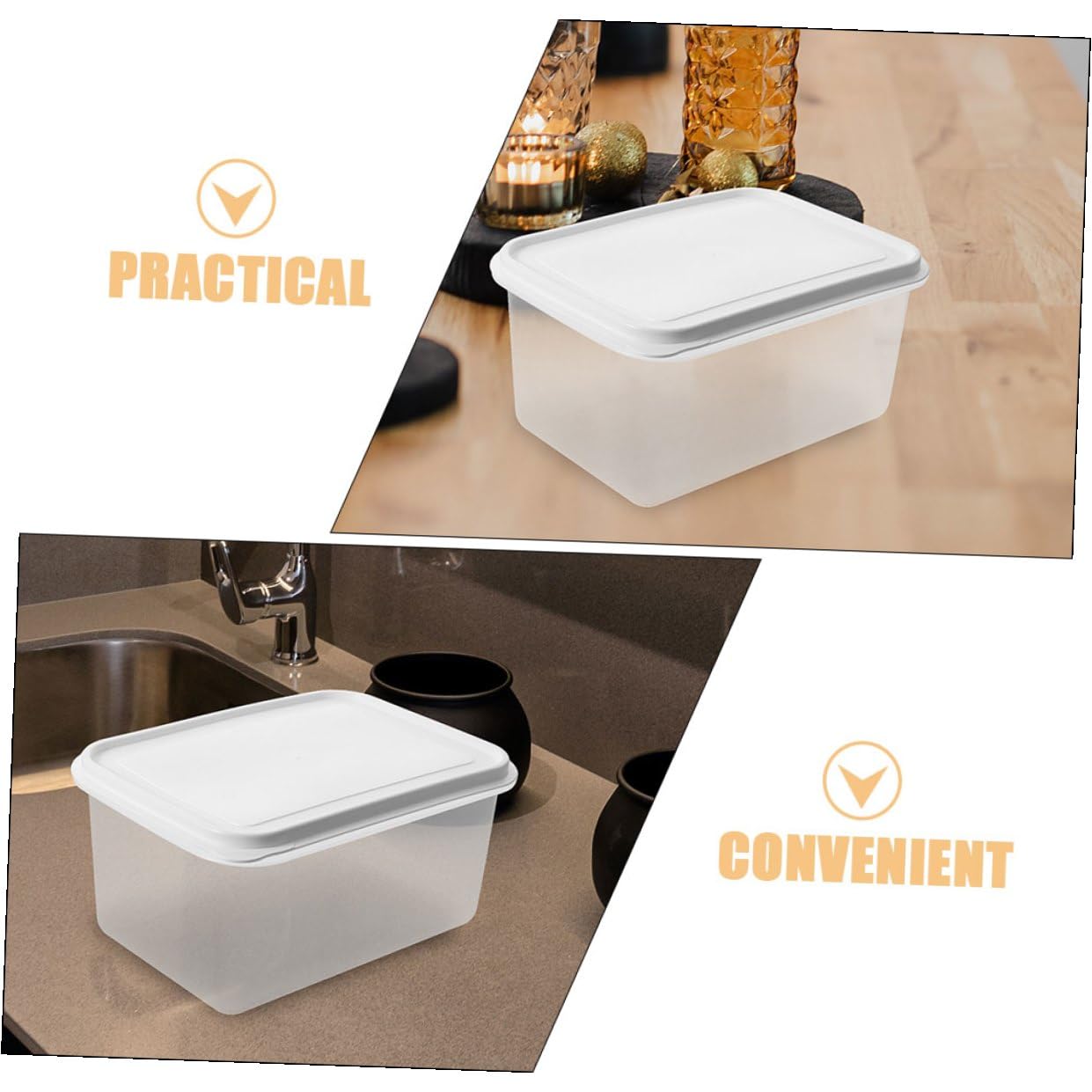 Contenitore per Lievitazione Pizza in Plastica 12l con Coperchio, Materiale Sicuro e Salvaspazio, per Conservazione e Fermentazione Impasto in Cucina