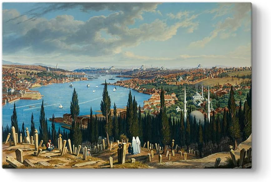 tabloshop Hubert Sattler - Pierre Loti'den Bakış 75 x 50