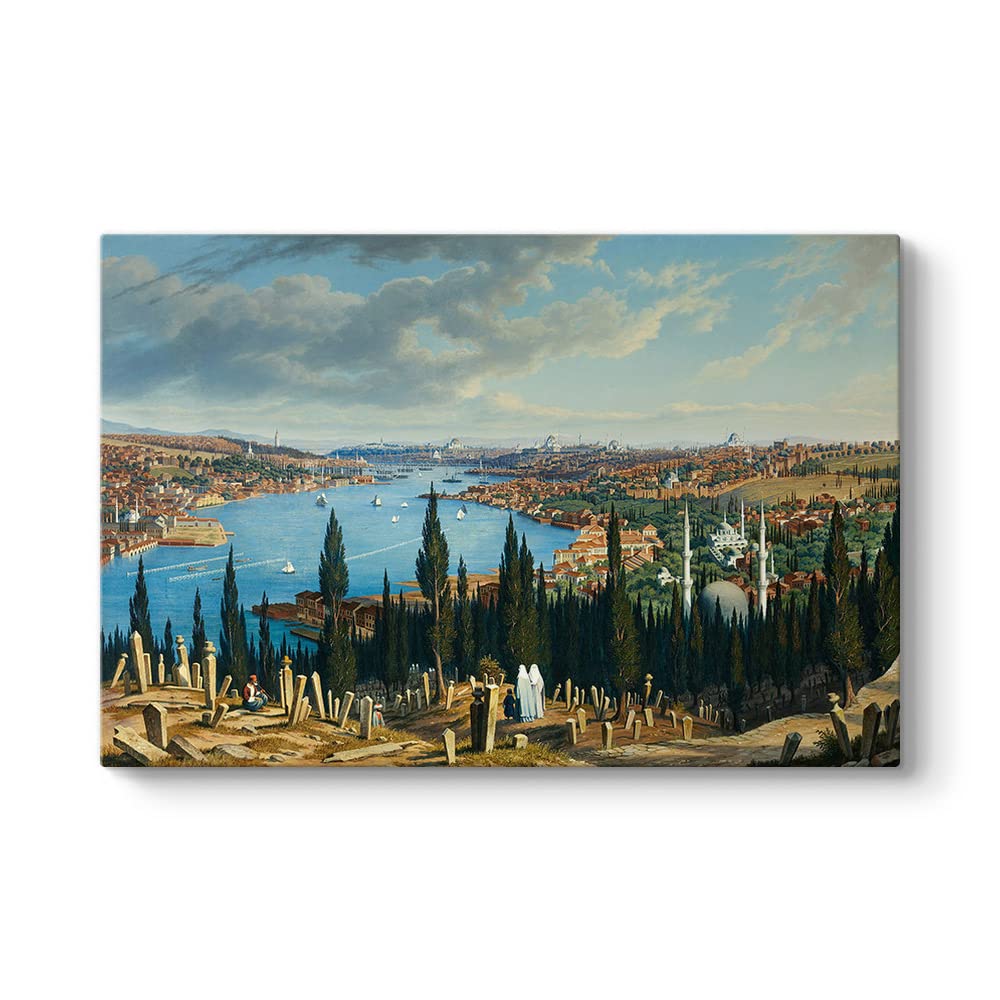tabloshop Hubert Sattler - Pierre Loti'den Bakış 75 x 50