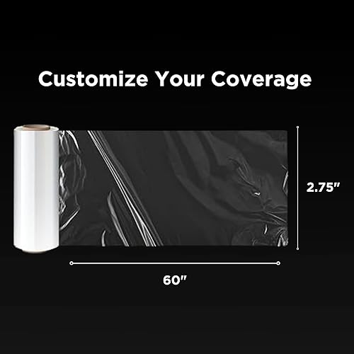 Miniatura 5 de Xpel juego de films protectores transparentes para guardabarros universal (60 x 2,75 pulgadas)