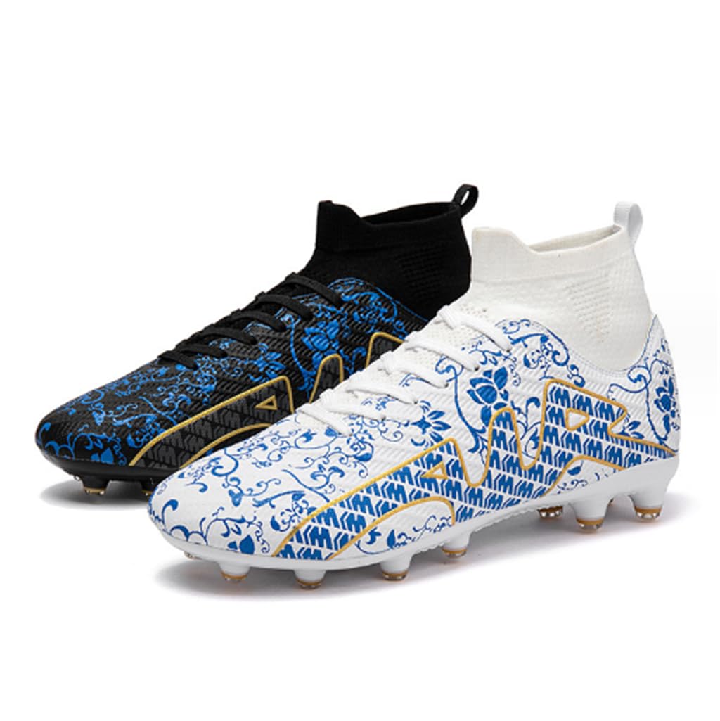 Buty do piłki nożnej, buty sportowe, buty do piłki nożnej, buty High Top Spike Cleats buty treningowe dla mężczyzn i młodzieży
