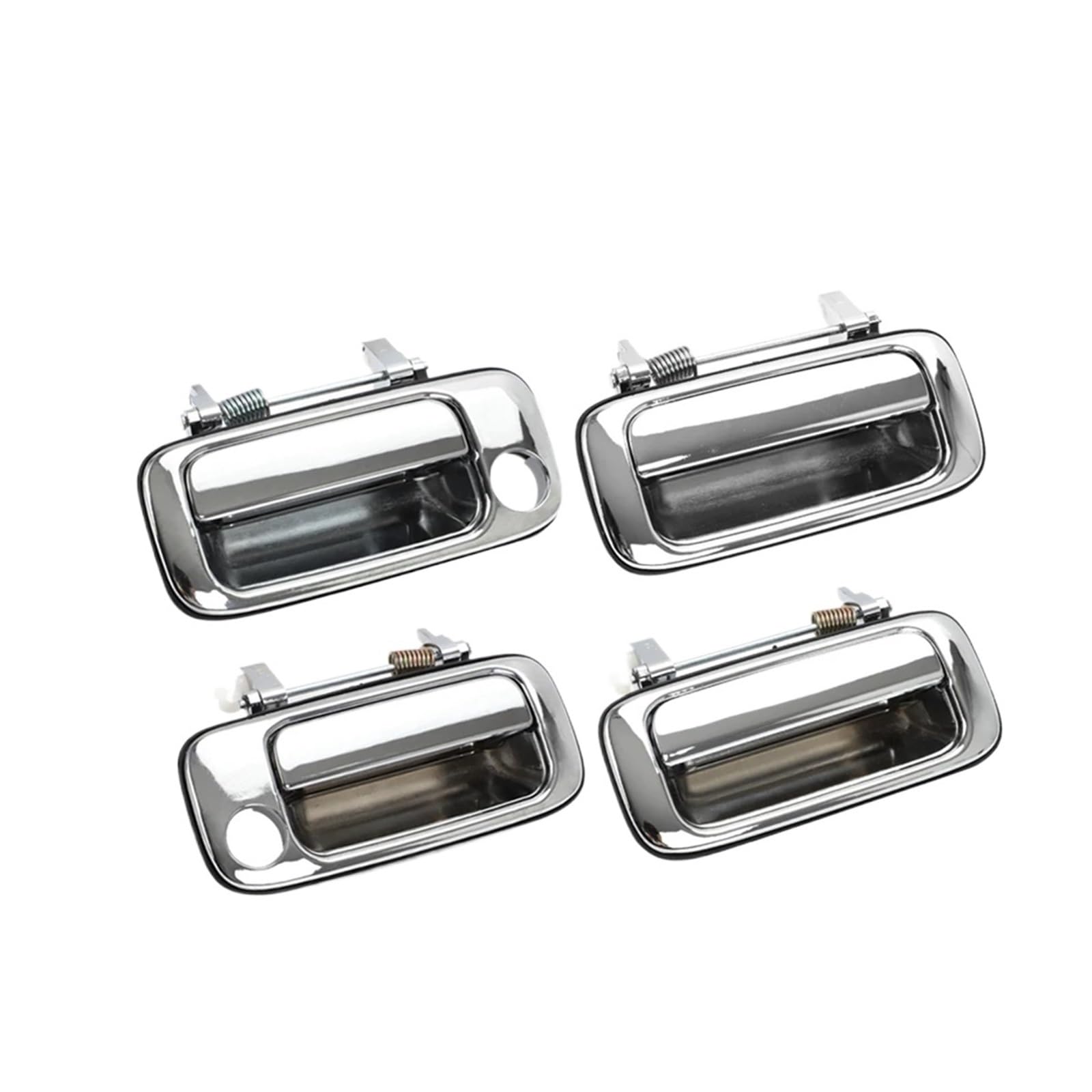 Tingyus 1 Set Car Outer Door Handle For Toyota For Land For Cruiser 80 Lc80 Fj80 4500 1991-1997 Car Outer Front Rear Handle Exterior 69240-60010 69230-60010(1 Set)