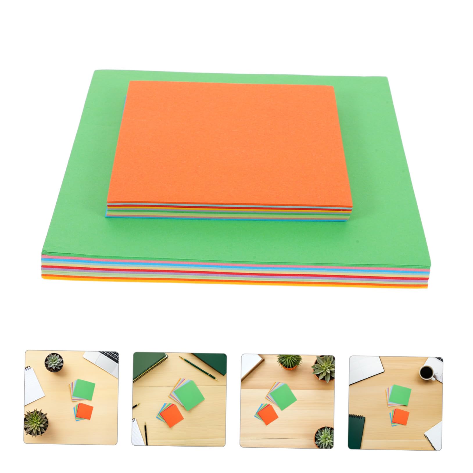 NOLITOY 10 Taschen Handgefertigtes Origami-farbpapier Farbiges Origamipapier Doppelseitiges Origamipapier für Junge Mädchen Japanisches Papierbastelset Vielfältiger Farbpalette