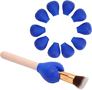 20 fundas de silicona para brochas de maquill...