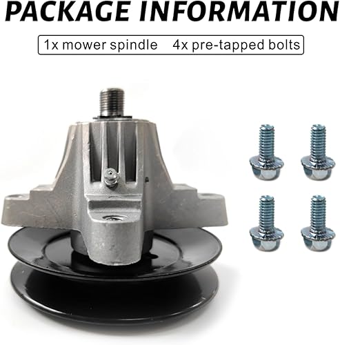 Miniatura 8 de AKM 918-05016 618-05016 Conjunto de husillo para Cub Cadet MTD 50 pulgadas Cubierta LTX1050 SLTX1050 LTX1050VT 618-04825 918-04825 Stens 285-885