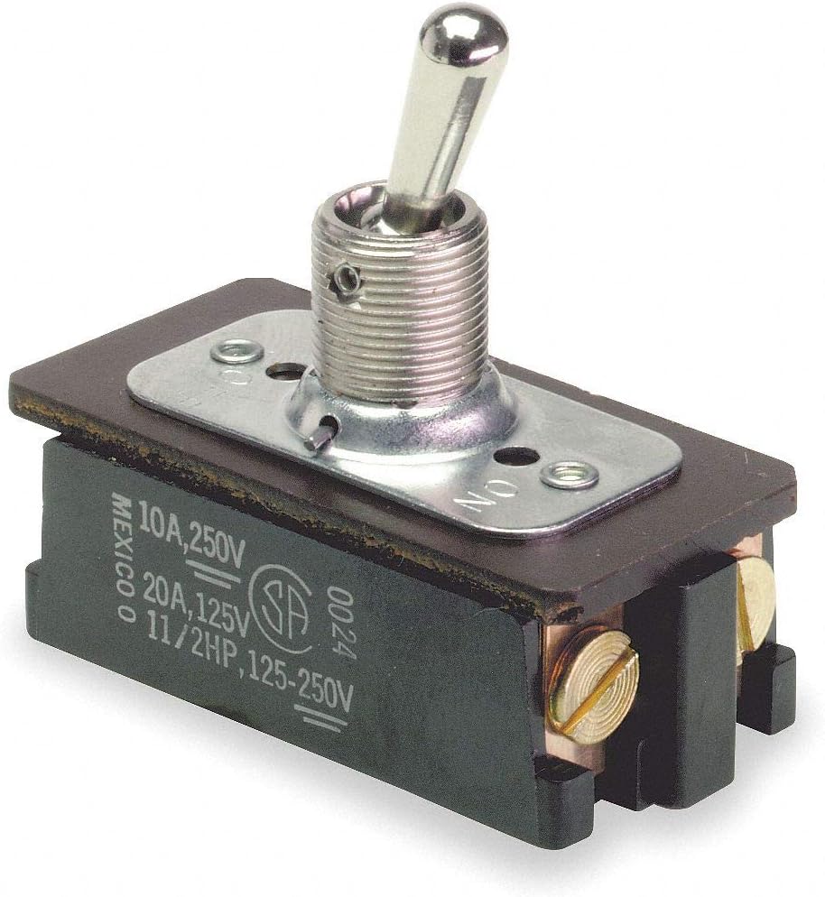 Toggle Switch, Number of Connections: 4, Switch Function: On/Off