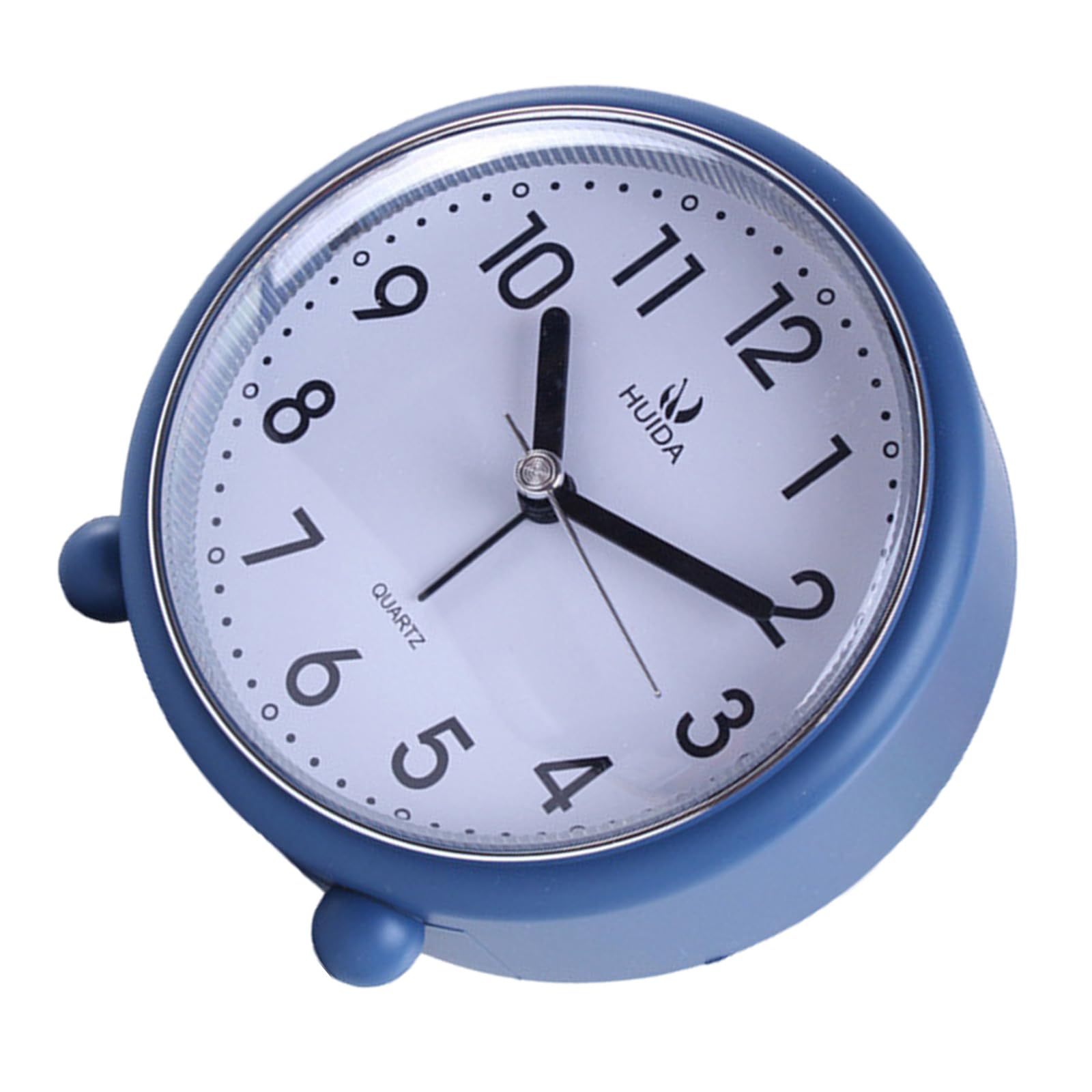 Hsioluted Analogs Alarm Clock 4inch Super Silents NonTicking Night Lights Battery Operated for Bedroom Gift Bedsides Alarm Clock