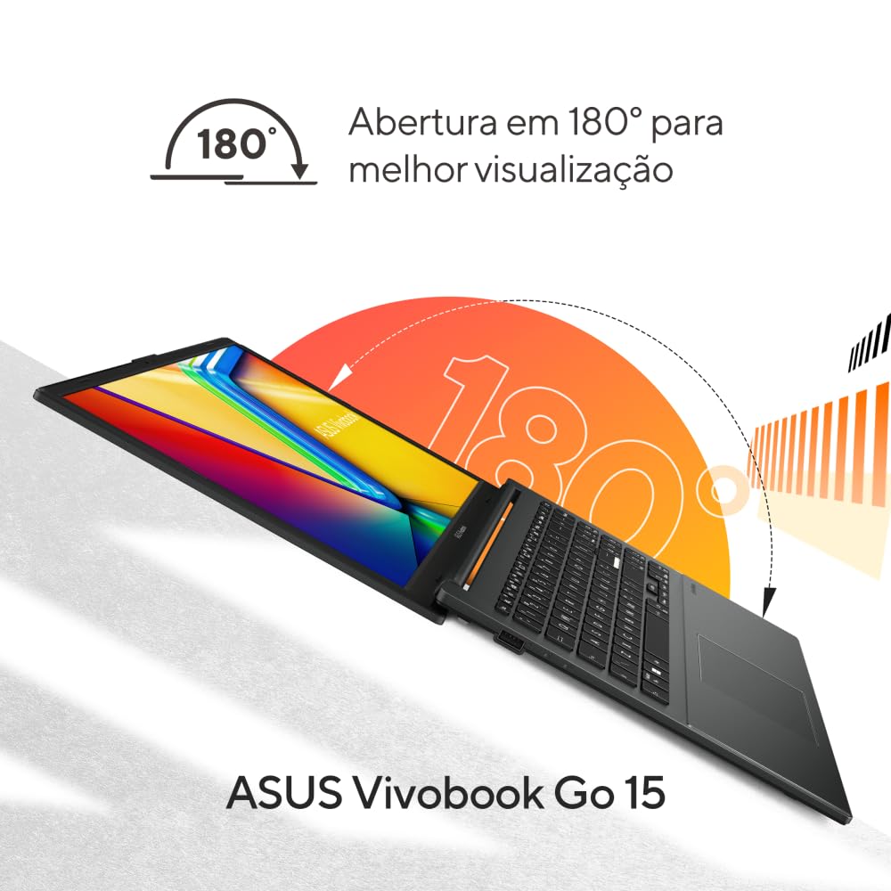 Notebook ASUS Vivobook Go 15 E1504FA AMD Ryzen 5 7520U 8GB Ram 1TB
