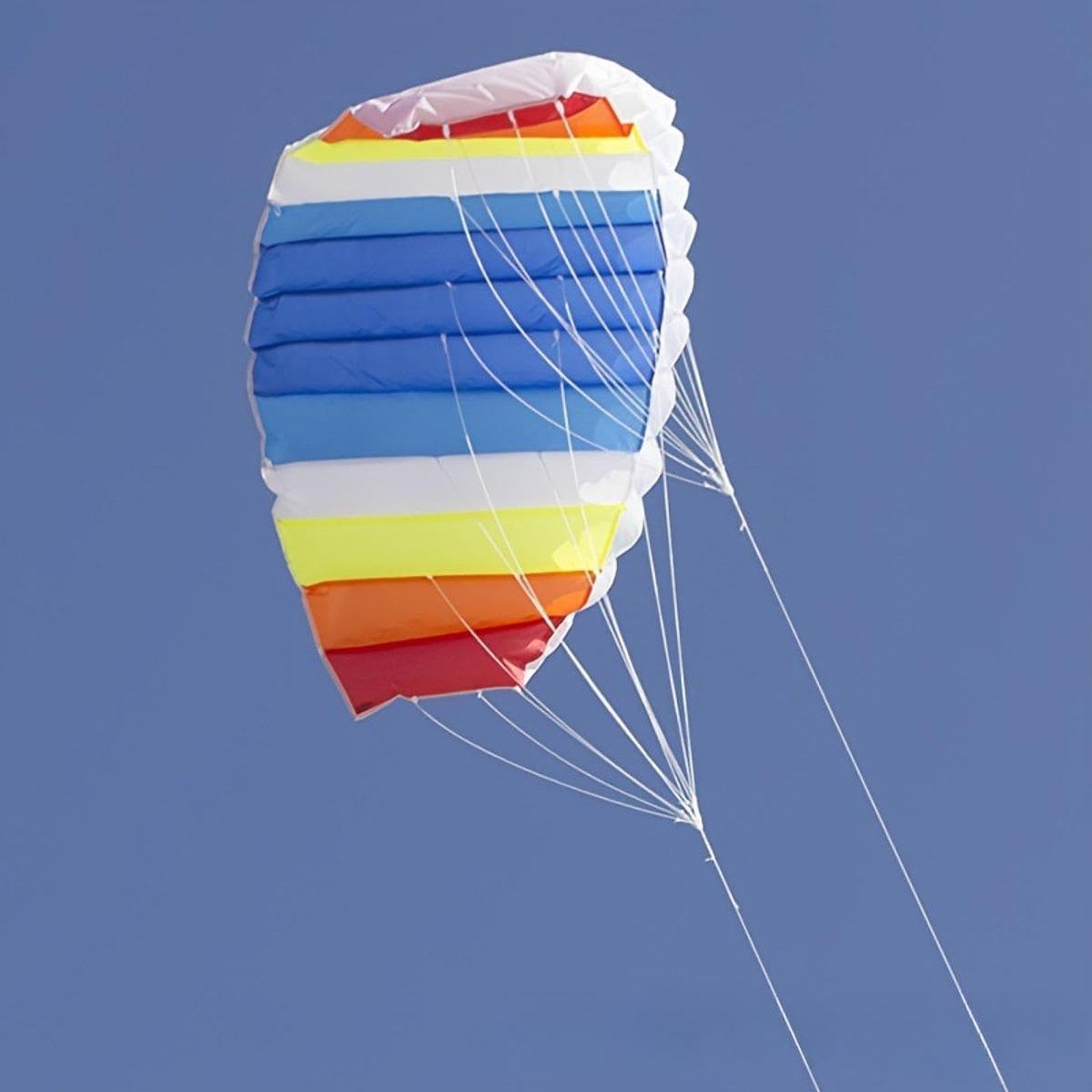 Cometa Acrobática de Paracaídas de Doble Línea de 1,55 Juegos Y Actividades Infantiles Y para Adultos.