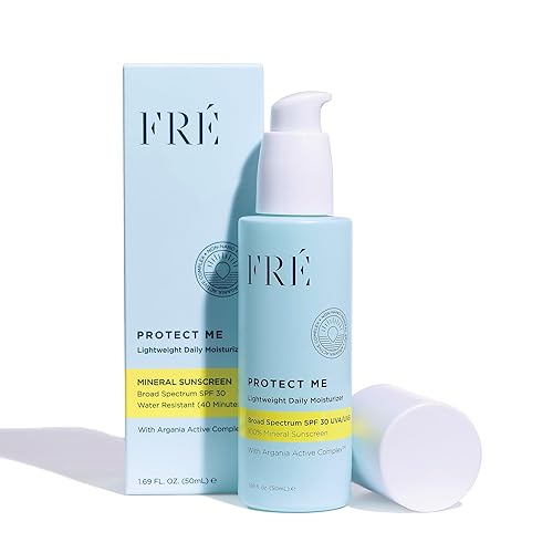 Miniatura 5 de Protector solar facial mineral con óxido de zinc no nano SPF 50, PROTECT ME por FRE Skincare, seguro para arrecifes, resistente al agua, sin yeso