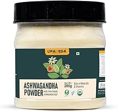 Organic Ashwagandha Root Powder | 200g | USDA Certified | Boosts Energy & Stamina | Stress & Anxiety Relief | 100% Pure & Natural | Ayurvedic Wellness for Men & Women
