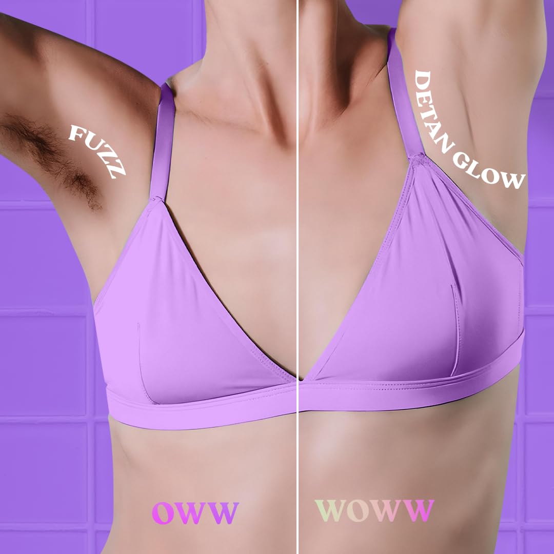 Bombae Choco Wax Strip for Women | 1 Pack (20 Strips) | Body & Bikini | Removes Tan, 28 Days Hair-Free | White Chocolate Bliss, Post-Wax Wipes - Image 7 thumbnail