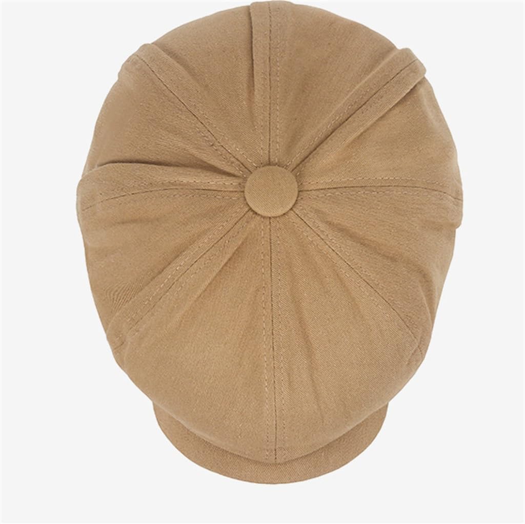 Four Seasons Men's Octagonal Hat Outdoor Sunshade Beret Painter Hat