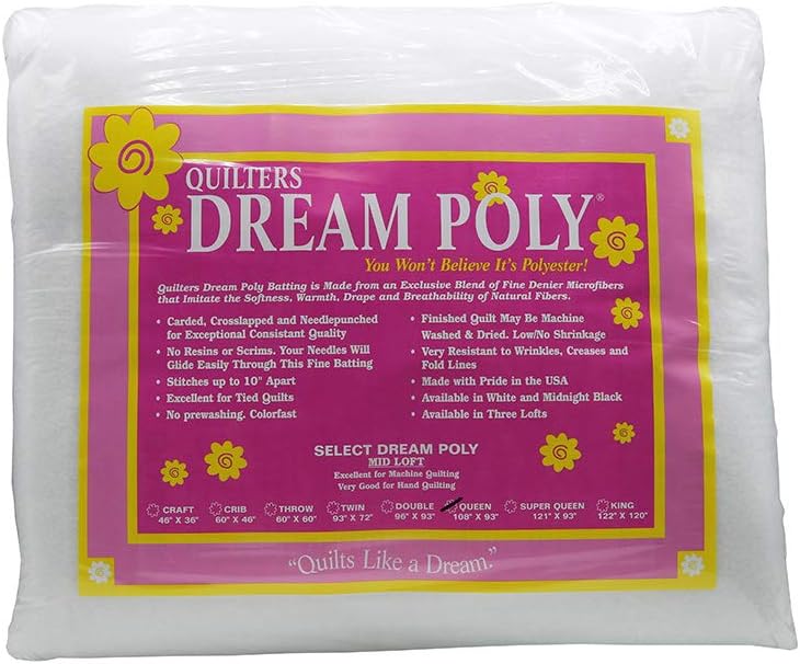 Quilters Dream Select White Poly Queen Batting