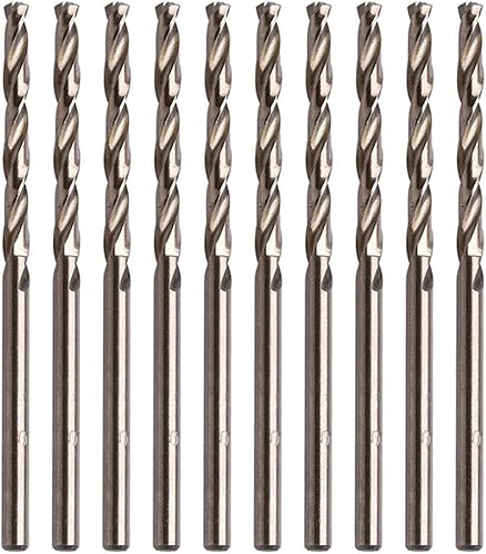 Miniatura 8 de LudoPam Juego de brocas métricas de cobalto (0.31 a 0.51 pulgadas25 unidades), brocas torcidas M35 Jobber, vástago recto para metal endurecido,