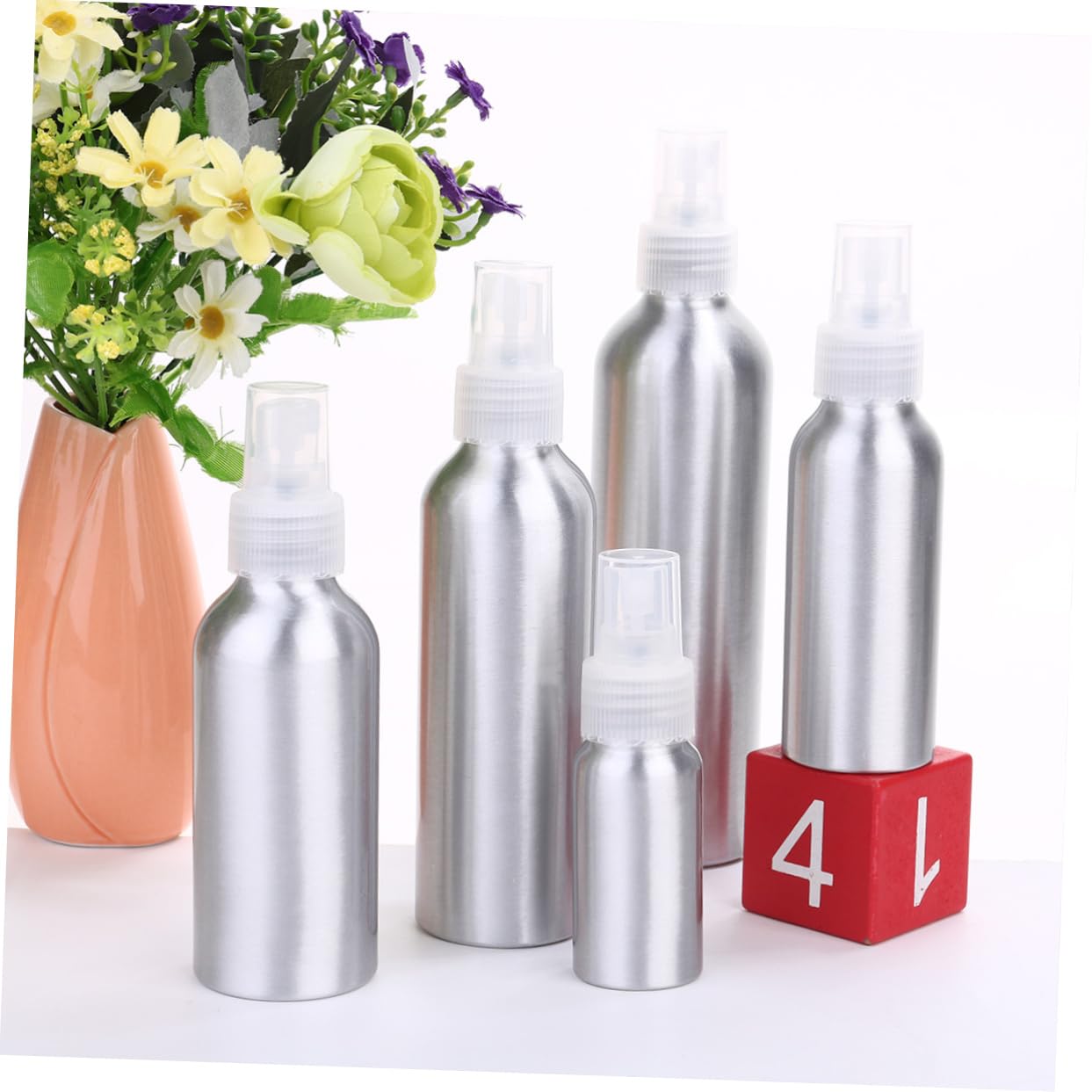 Baluue 10stücke Aluminium Sprühflasche Nachfüllbare Zerstäuber Mit Transparentem Spraykopf Für Parfüm Kosmetik Und Für Reisen Und Outdoor-aktivitäten