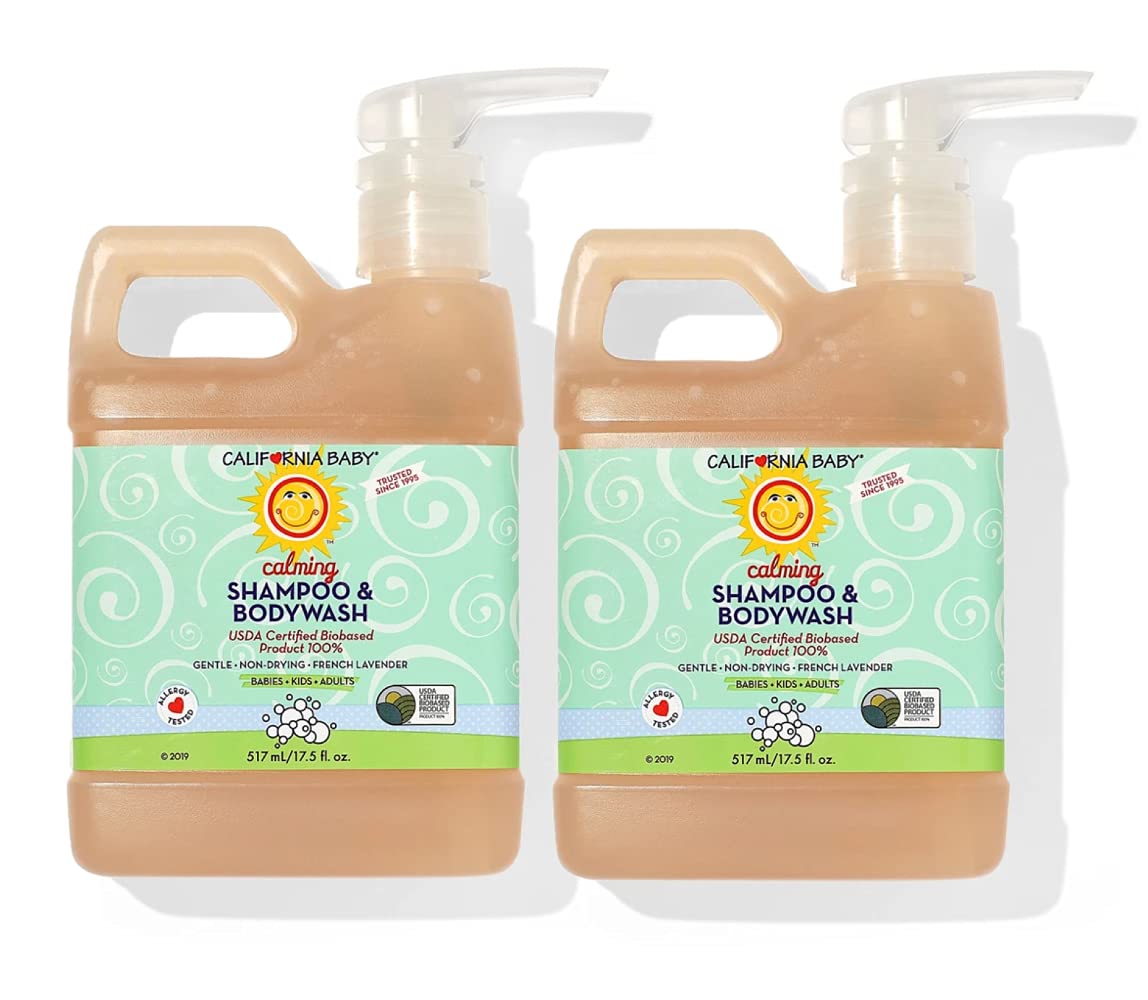 California Baby Calming Shampoo and Body Wash Hair, Face and Body