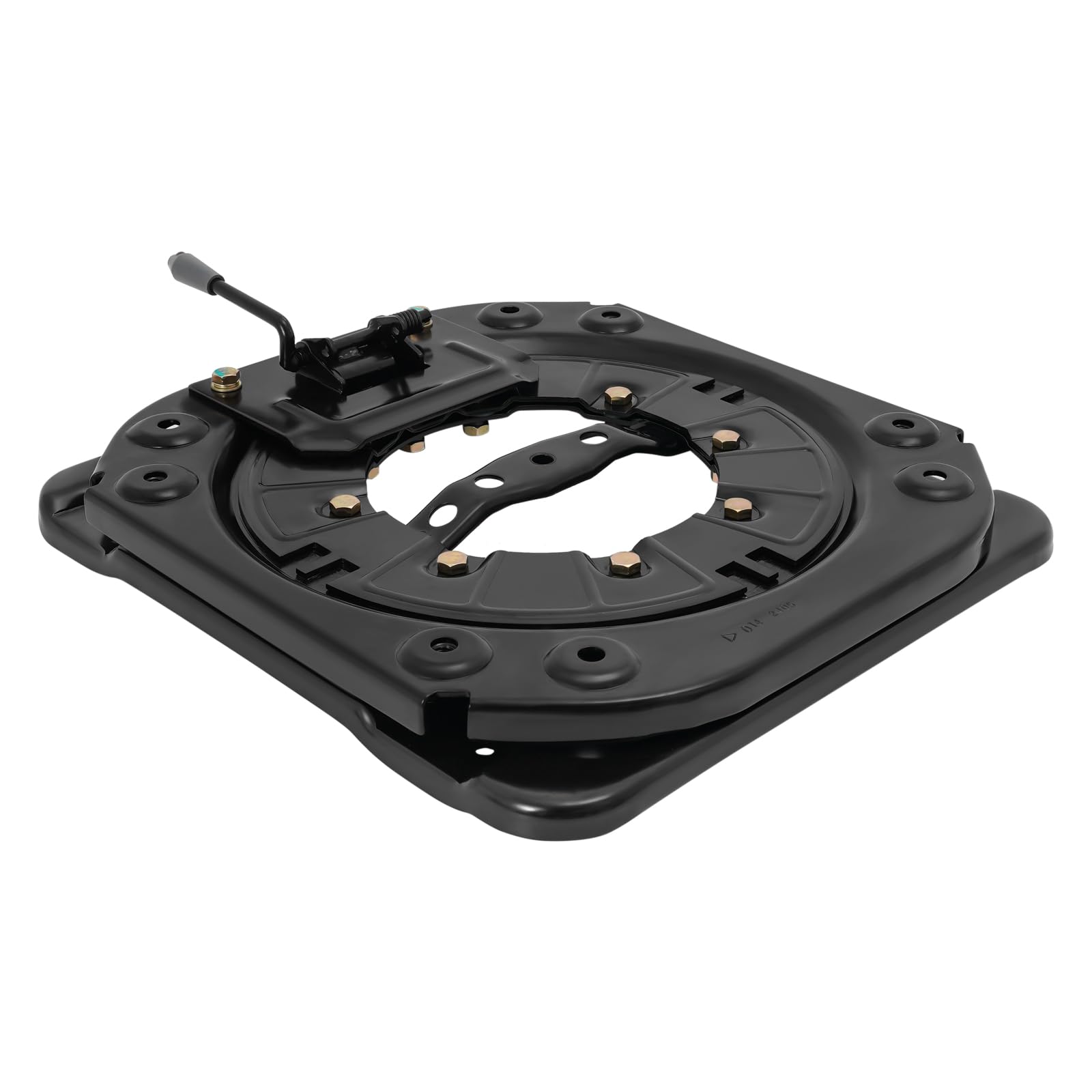 Base girevole, base girevole, piastra in acciaio, girevole a 360 gradi, per camper, camper, barca, camion, autobus