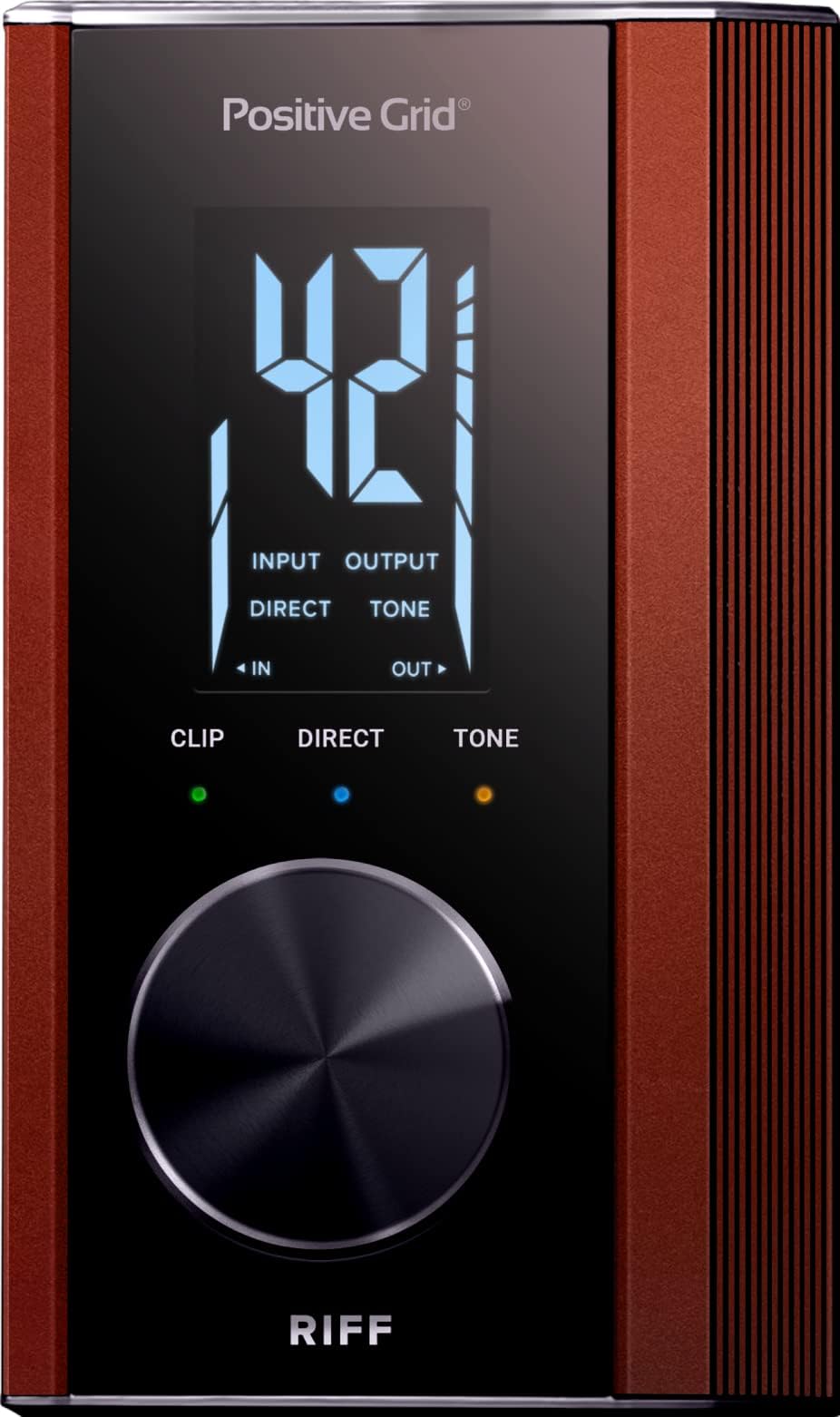 Positive Grid RIFF USB Audio Interface with BIAS Software Bundle (Red)