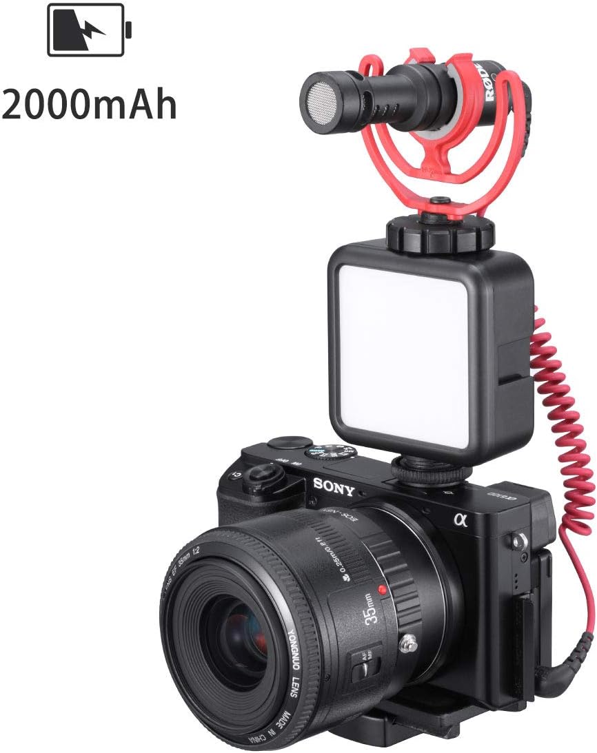 Popular ULANZI VL49 2000mAh LED Video Light w 3 Cold Shoe, Rechargeable Soft Light Panel, Portable Photography Lighting for DJI OSMO Sony DSLR Canon Camera GoPro Vlogging Popular ULANZI VL49 2000mAh LED Video Light w 3 Cold Shoe, Rechargeable Soft Light Panel, Portable Photography Lighting for DJI OSMO Sony DSLR Canon Camera GoPro Vlogging