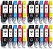 Produktbild 20 XL Druckerpatronen kompatibel für Canon Pixma MG 5700 MG5750 MG5751 MG6850 MG6851 MG7750 MG7751 als ersatz für PGI-570BK CLI-571BK CLI-571C CLI-571M CLI-571Y