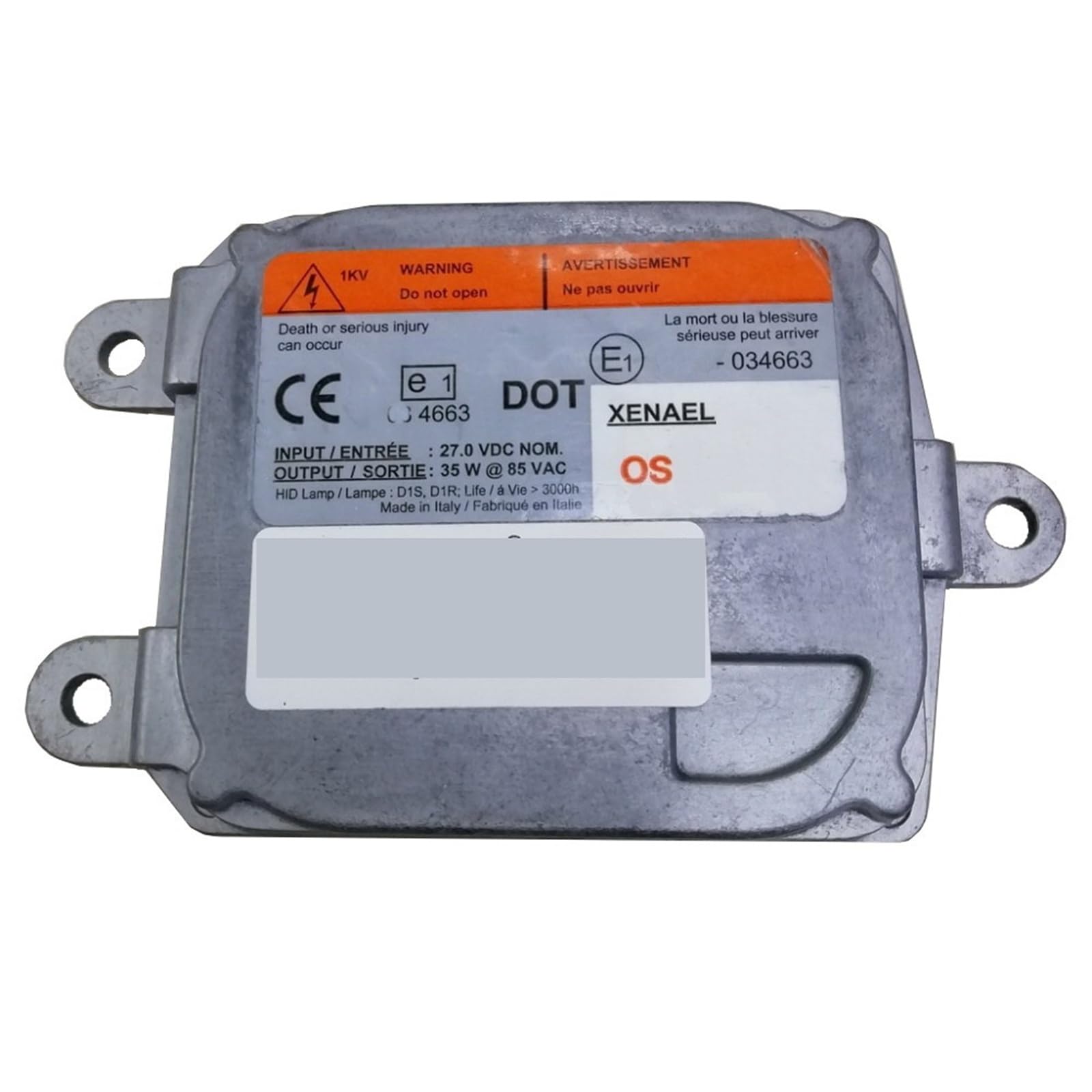 Rmwkrmogrf 35Xt6-3-D1-24V X1pcs 35Xt6-1 D1 Oem Xenon D1s D1r Headlight 24V Ballast 10R-034663 1Pcs(35Xt6-3-D1-24V X1pcs)