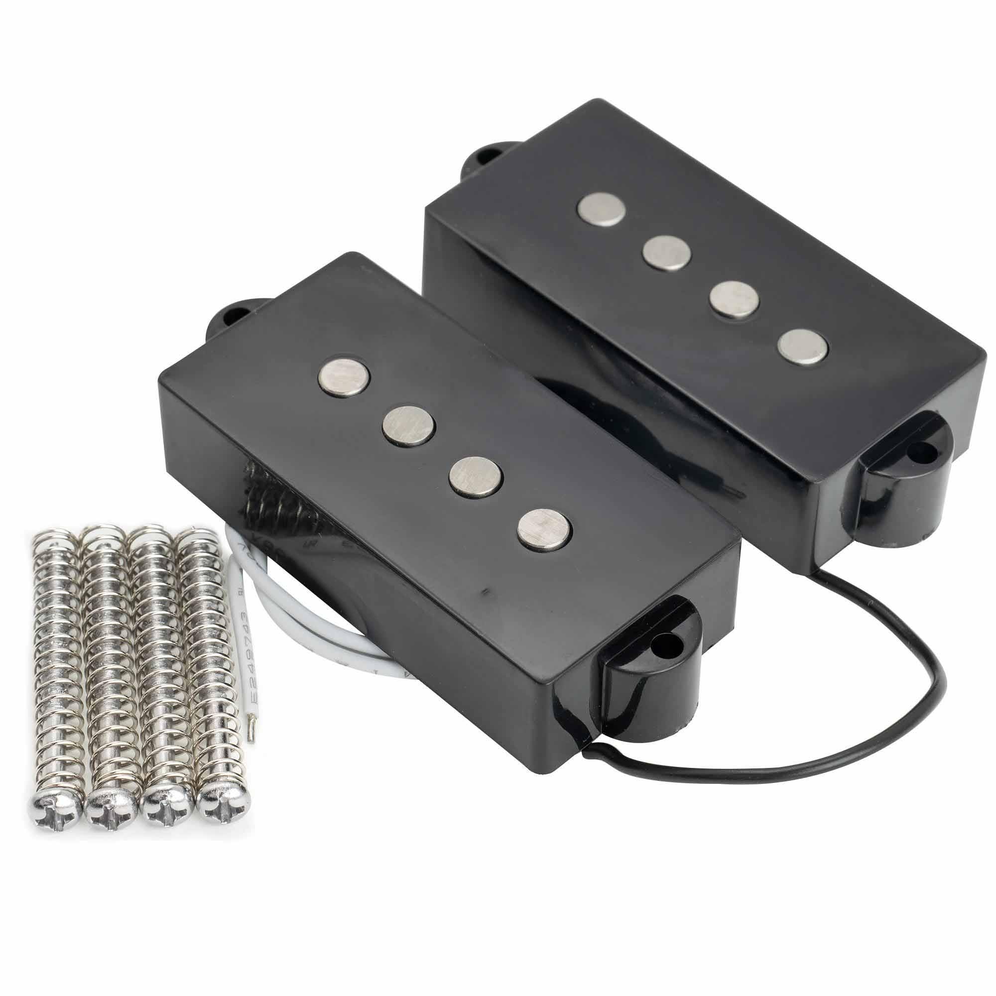 Repuestos Para Pastillas De Guitarra Juego De Pastillas Humbucking Alnico 5 Con Voz Vintage | Juego de pastillas humbucking para bajo de 4 cuerdas
