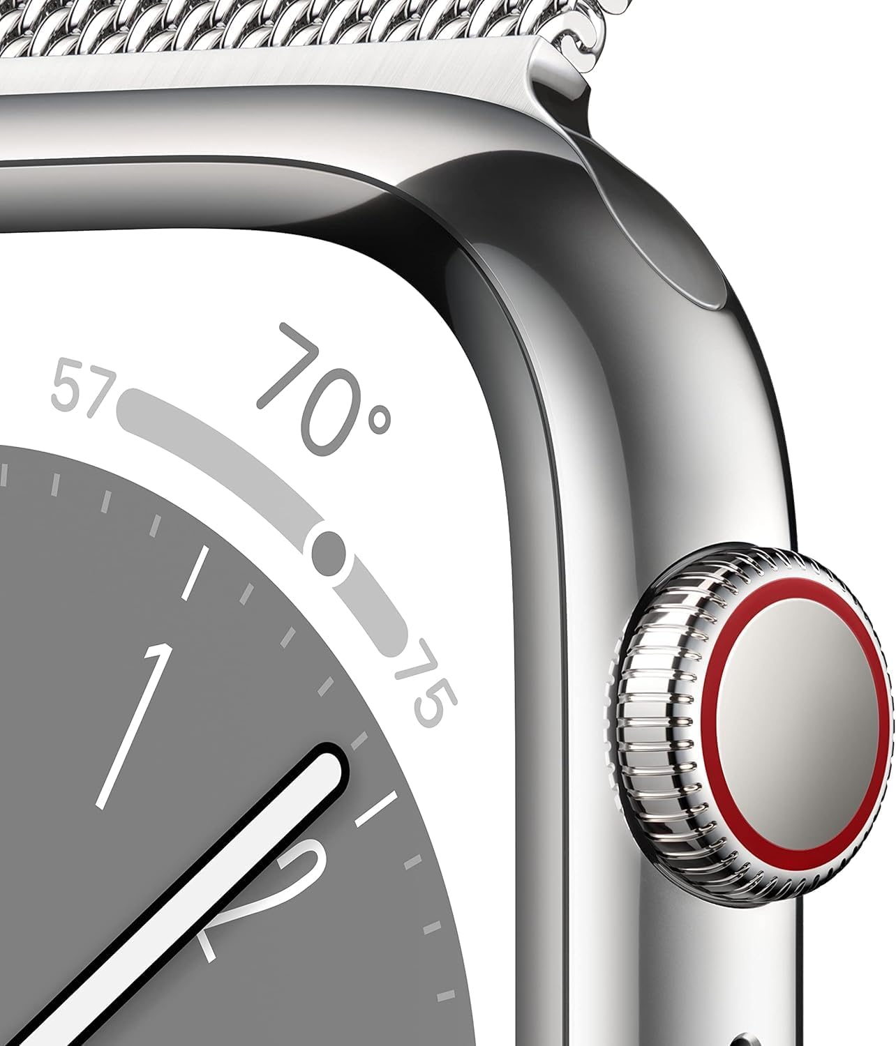 Apple - Apple Watch8 45mm シルバーステンレス Amazon.com: Apple Watch Series 8 [GPS + Cellular, 45mm] - Silver