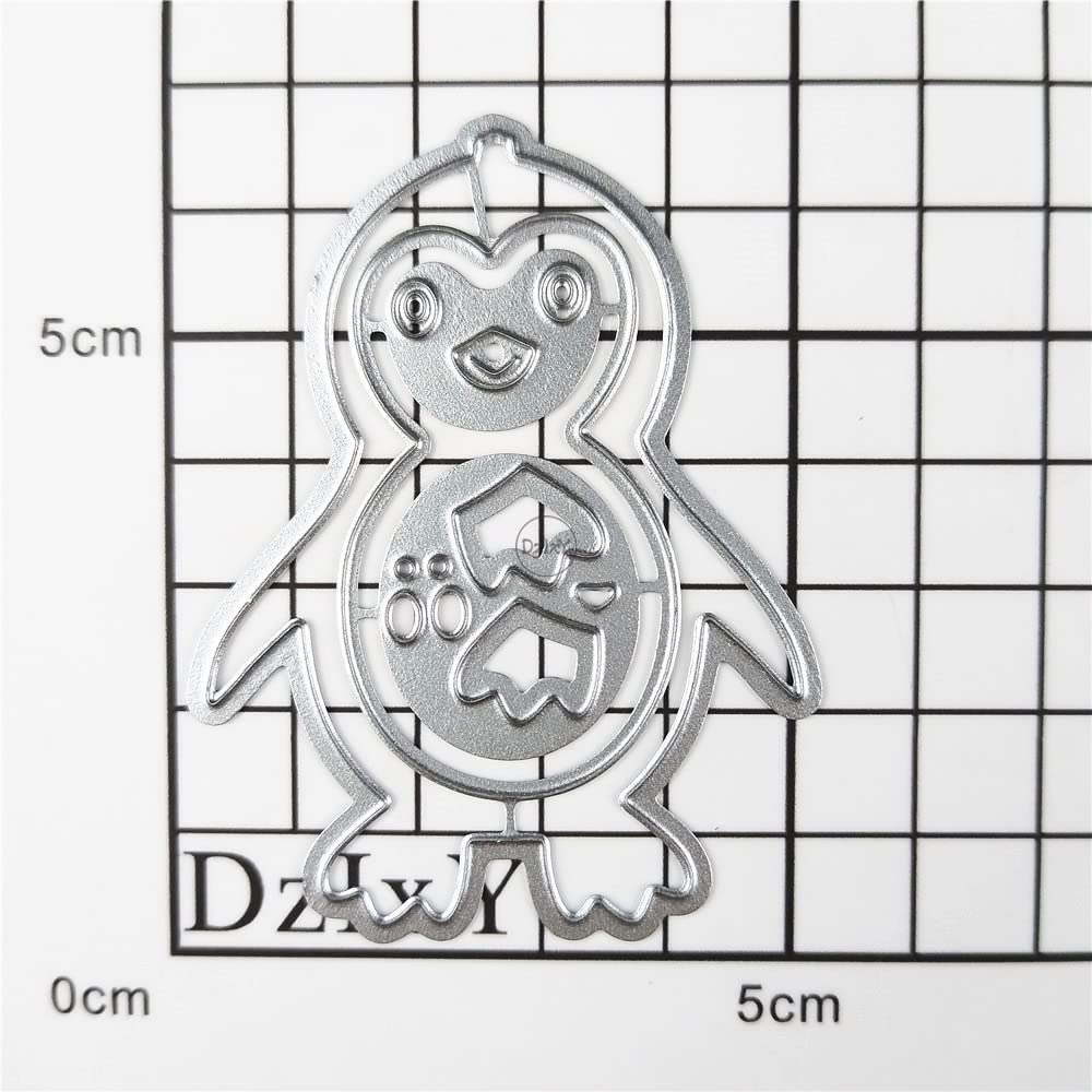 新品カッティングダイ【ペンギン】ダイカット／アルバムクラフト Amazon.co.jp: DzIxY かわいいペンギン メタルカッティングダイ カード