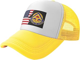 Seventh United States Army DUI and America Baseball Cap for Men Women Hats Quick Dry Mesh Back Trucker Hat