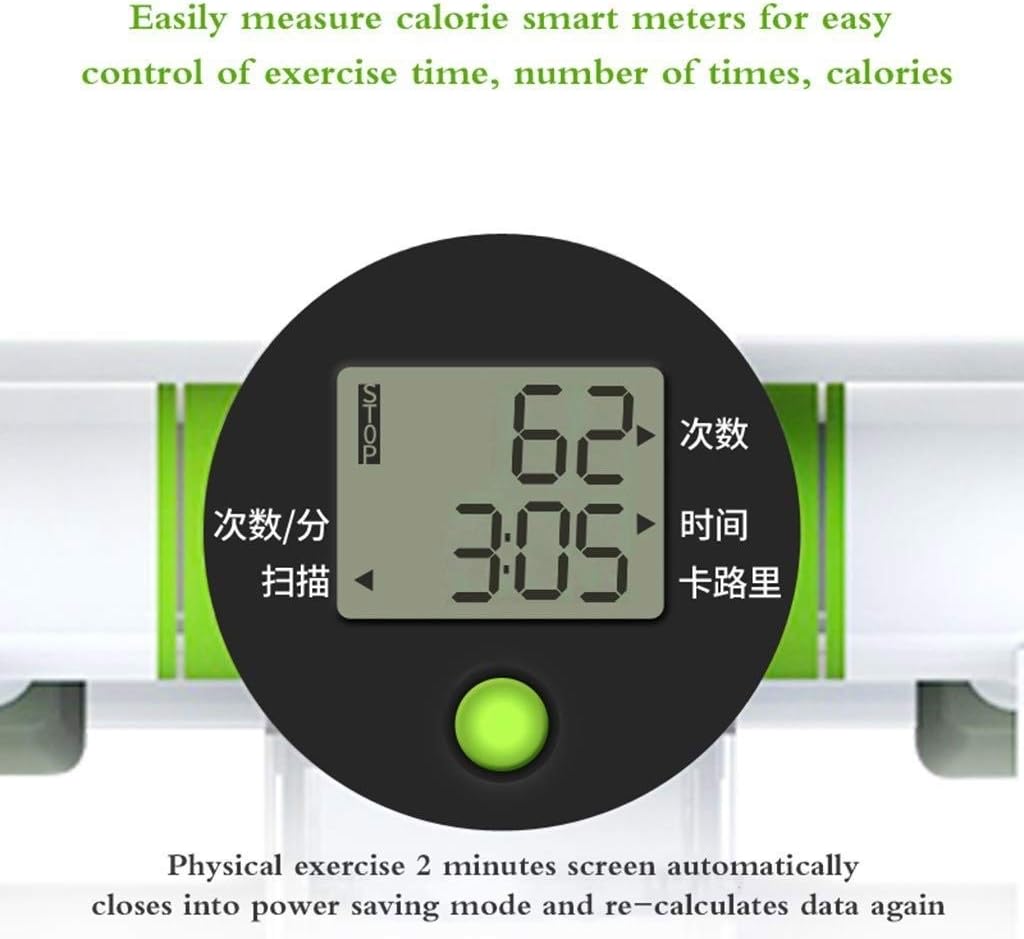 Stepper Stepper Adjustable Mini Stair Exercise Equipment Step Machine with Led Counting Display Silent No Installation Double-Layer Pedals Low Noise Operation Suitable for Home Sports (Purple)