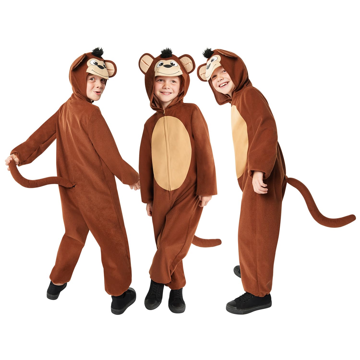 Costume per Bambini My Other Me Scimmia Con cappuccio