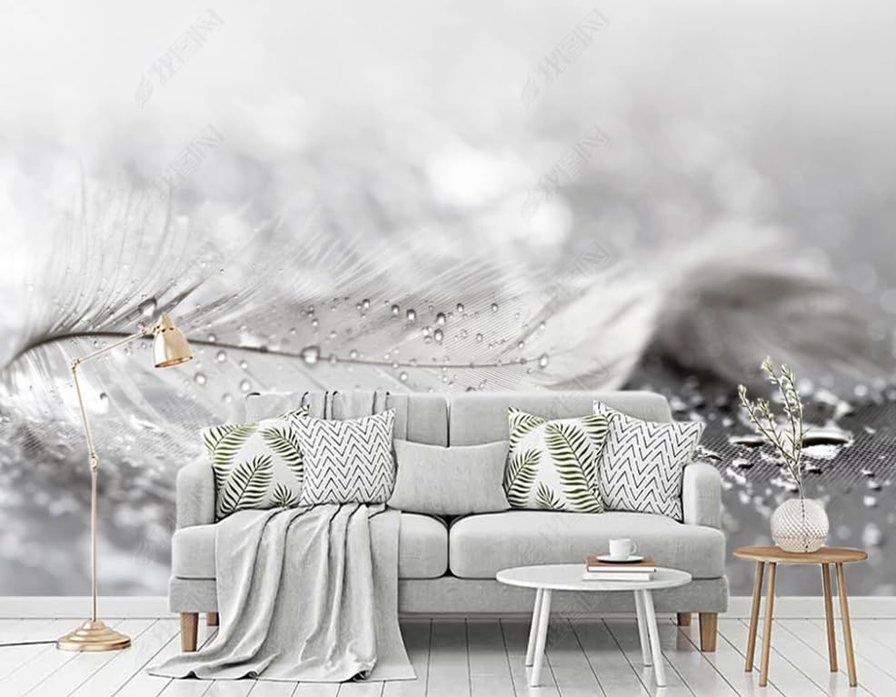 Papier peint intissé grand format pour camoufler les murs imparfaits - 3