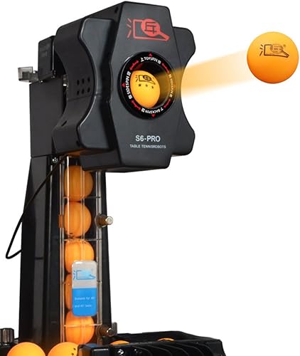Robots Multi-rotatio de la bola de la máquina 50W de la bola de los robots de los tenis de mesa del ping pong S6-PRO