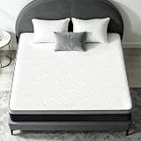 Queen Size Mattress in a Box 60x80 Inch 10 Inch Soft Pocket Spring Mattress Hotel Quality Quiet Support Polyester Cover Foam Filled