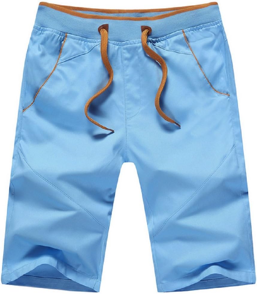 Amazon | [DauStage] 7サイズ コットン ハーフ パンツ 5カラー 綿ハーフ 大きいサイズ 薄手 メンズ ショート ボトムズ  ミディアムパンツ 五分丈 半ズボン | ショートパンツ 通販