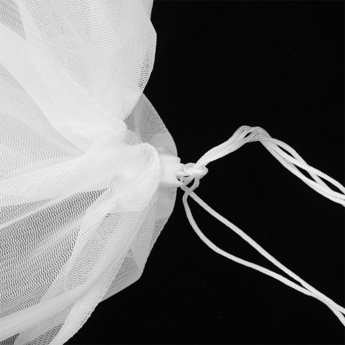 Reusable Wine Filter Bag White Polyester Fine Mesh Strainer
