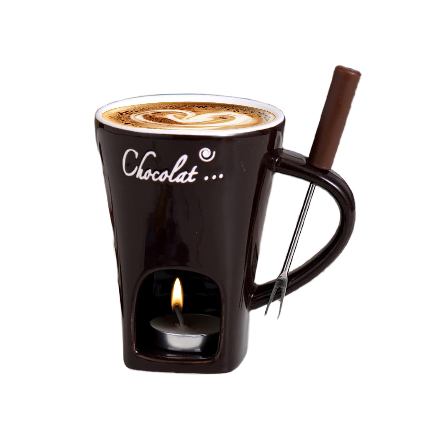 Chocolate Sweet Fondue Mug Cheese Hotpot Cup