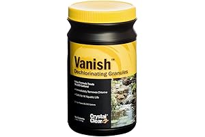 CrystalClear Vanish Dechlorinating Granules: The Ultimate Solution for Healthy Outdoor Ponds