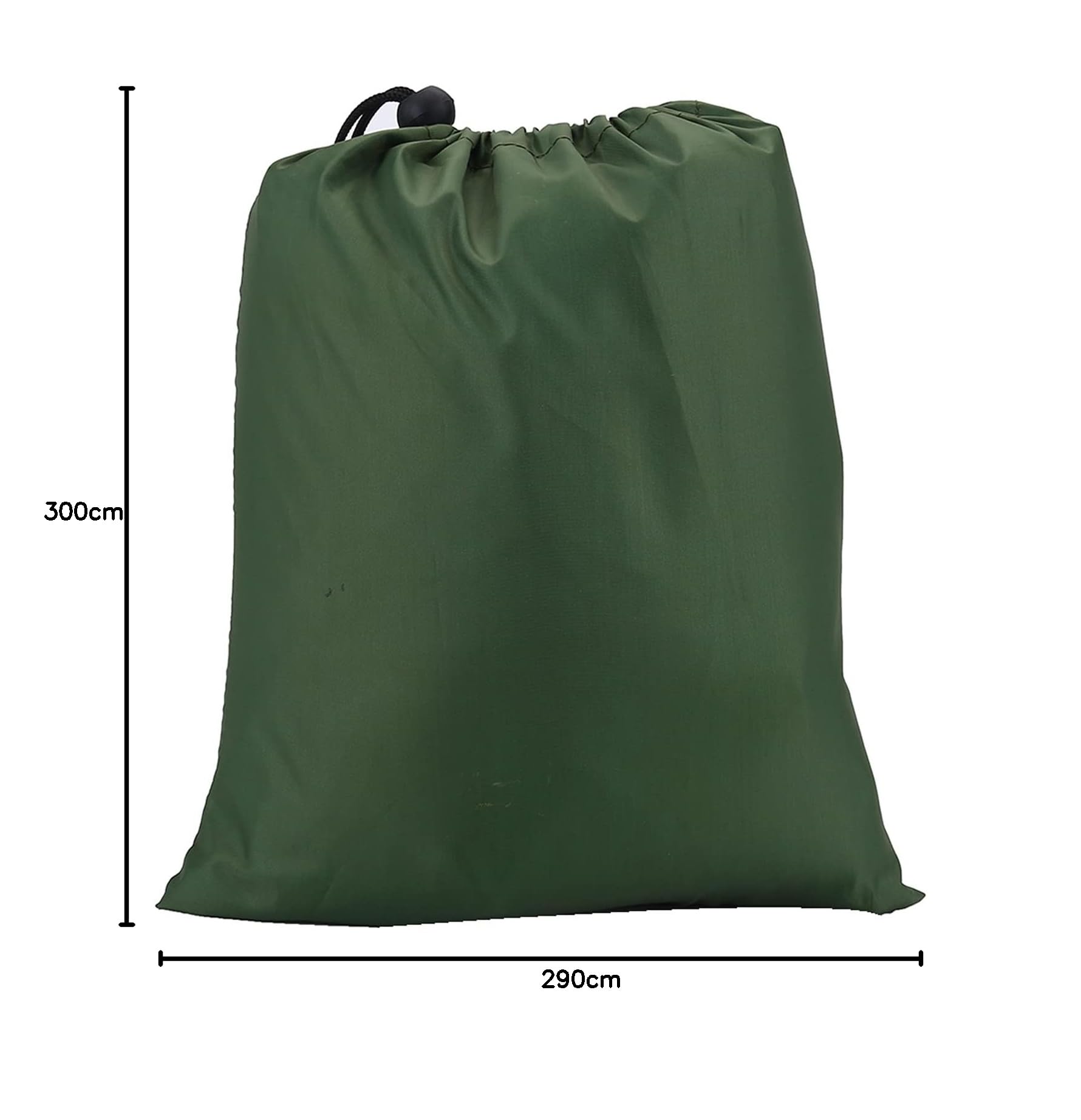 Bâche Tente Tapis de Sol Etanche Toile Imperméable Multifonction Pare- Protection UV Portable Léger pour Camping Randonnée Pique-Nique Plage en Plein Air (Couleur : Vert)