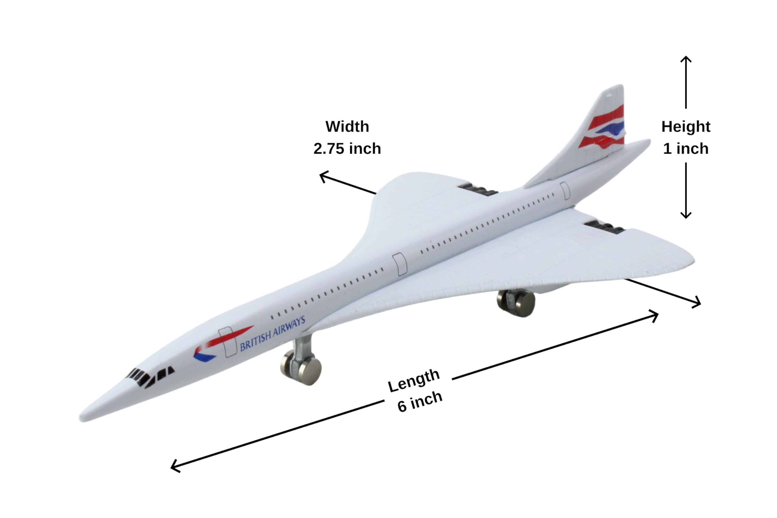 Amazon | Daron British Airways Concorde Single Plane Toy by Daron