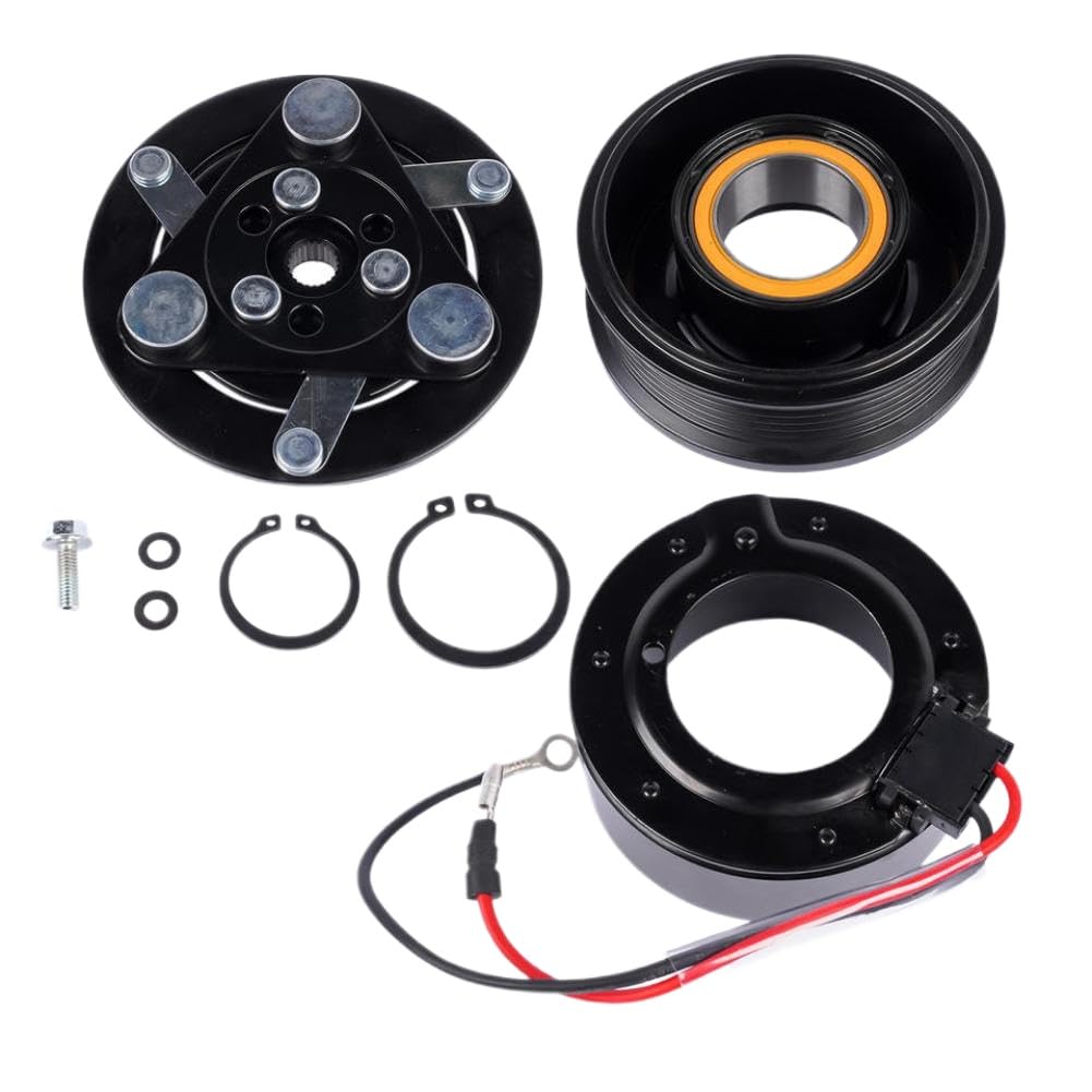 A/C Compressor Clutch Kit 88892743 Compatible with Rainier Trailblazer Envoy XL Ascender 4.2L 2002-2009