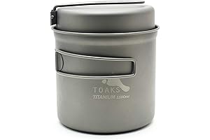 TOAKS Titanium 1100ml Pot with Pan