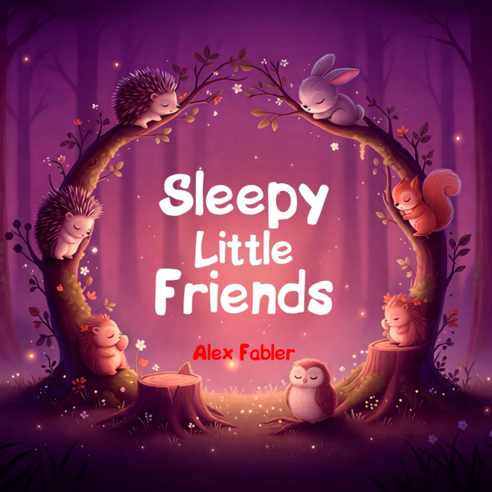 Sleepy Little Friends: A Nearly Wordless Bedtime Journey Through Magical Animal Dreams (Sleepy Little Creatures)