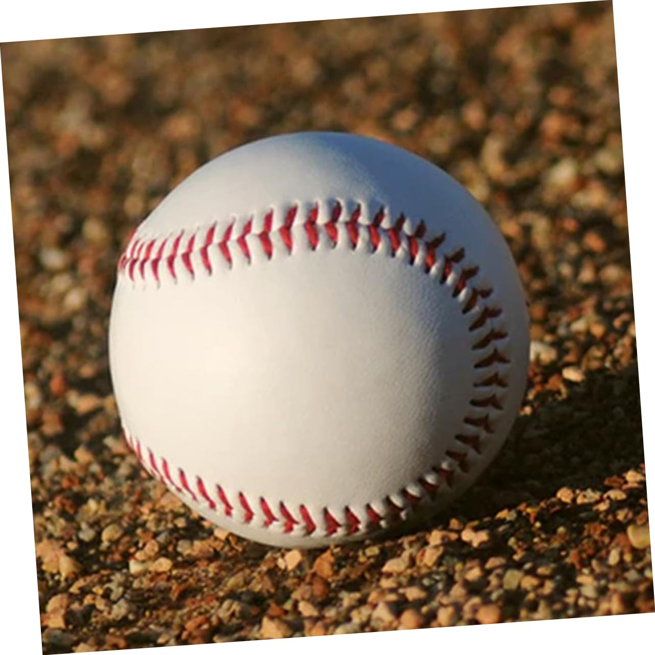 WOONEKY 5 Piezas Bolas de Béisbol de Entrenamiento No Oficiales para Práctica y Competición Aptas para Adolescentes Construcción y Segura Entrenamiento Interior y Exterior